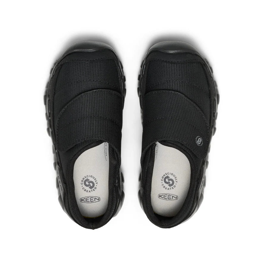 Little Kids' Hypowser Wrap Shoe | Black/Black - Image 4
