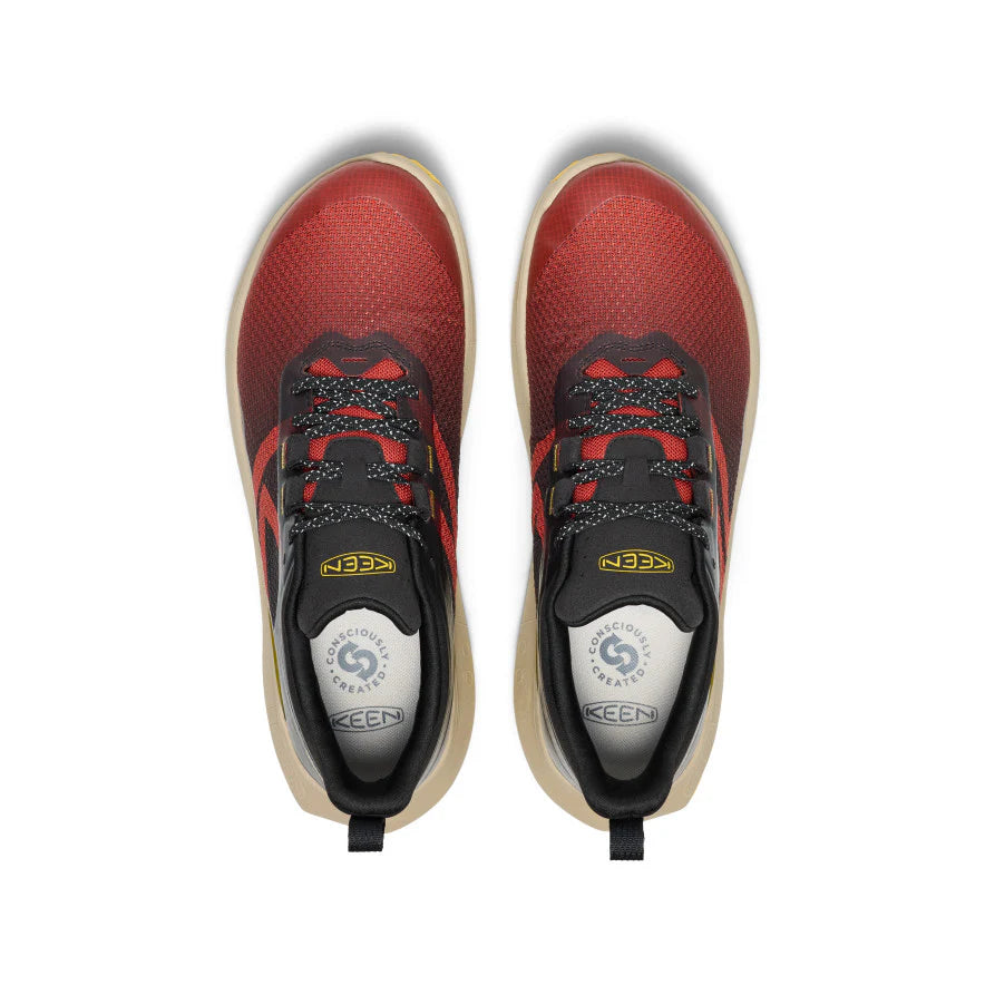 Men's 450 Dirt Waterproof Hiking Shoe | Red Ochre/Black - Image 4