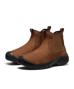 Alternative view of Women's Greta II Waterproof Chelsea  |  Bison/Black