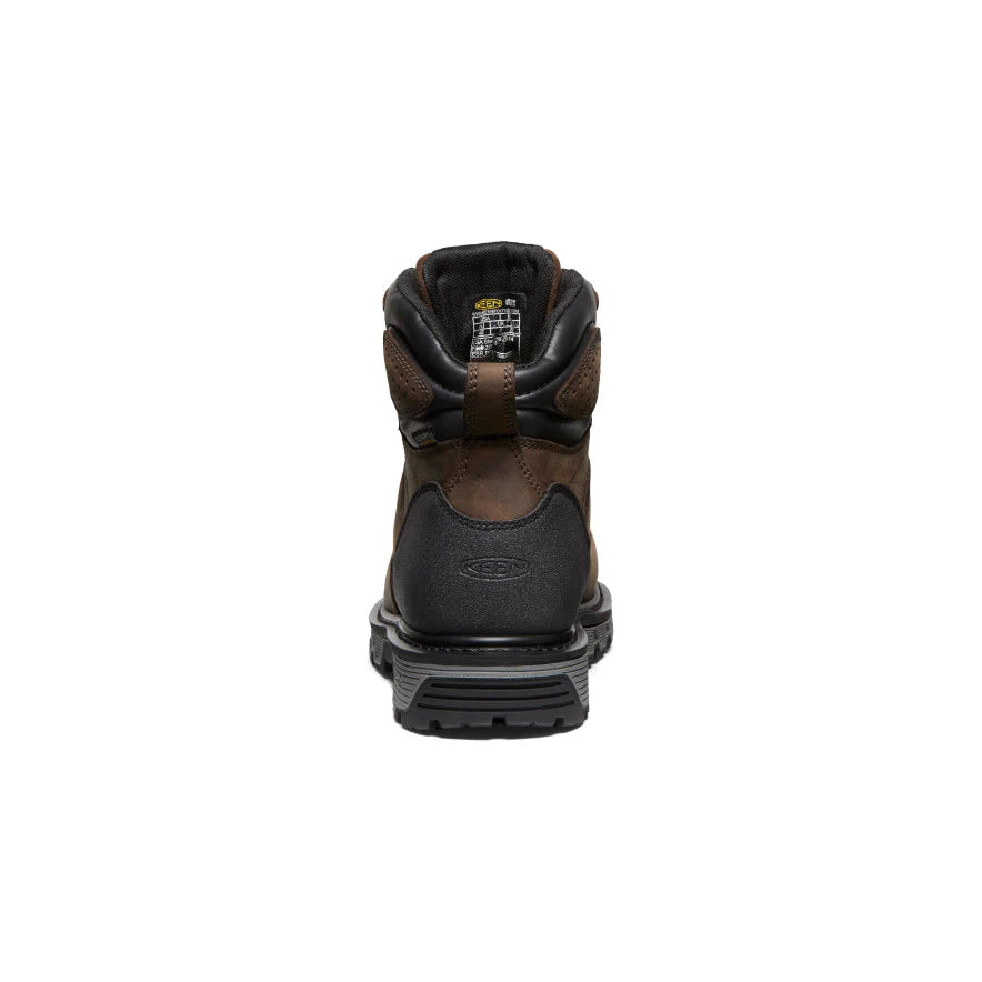 Men's CSA Camden 6 Waterproof Boot (Carbon Toe) | Dark Earth/Black - Image 5