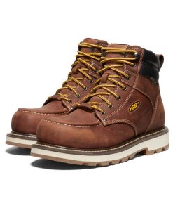 Alternative view of Men's Cincinnati 6 Waterproof 90° Heel Boot (Carbon Toe)  |  Tuscan Red/Sandshell